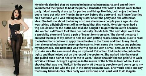 Halloween Party Tg Transformation Stories