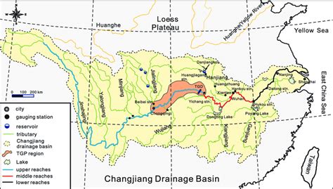 chang jiang mapa mapa