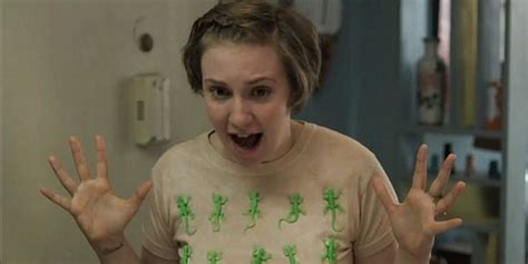 Lena Dunham Doesn T Wear The Patch Over Her Vagina During