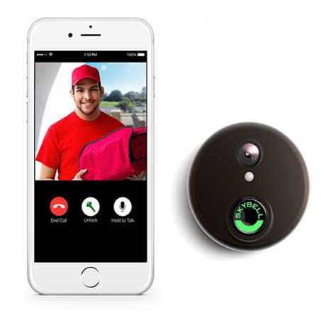 alarmcom wi fi doorbell camera skybell hd edition  alarmcom security info