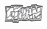 Ethan Graffiti Drawing Letters Lettering Name Tutorial Drawings Draw Color Drawingteachers Step Letter Outline Sketches Doodle Part sketch template