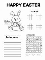 Easter Kids Activities Printable Games Christian Word Printablee Scramble Via Search sketch template