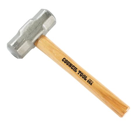 df sledge hammer  wooden handle council tool