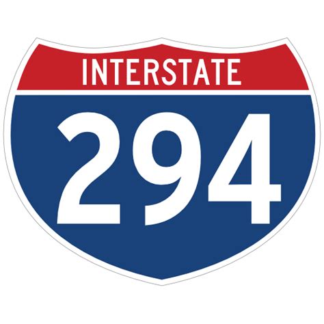 interstate  sign sticker
