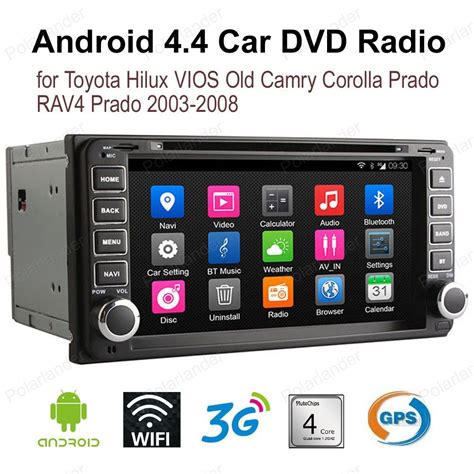 Android4 4 7 Inch Car Dvd For T Oyota H Ilux V Ios Old C