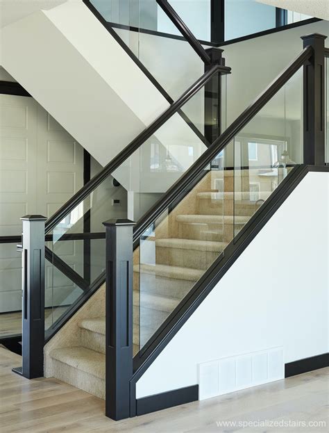 Dadoed Glass Railing Specialized Stair And Rail