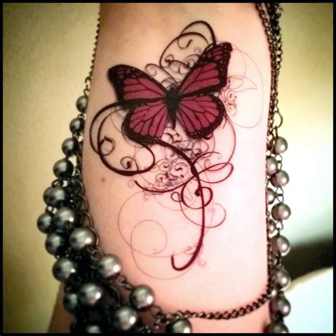Download Free Classic Gothic Butterfly Tattoo Design For Sleeve To Use