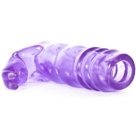 cock sock bunny tickler sleeve purple sex toys and adult