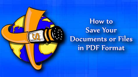 save  documents  files   format youtube