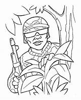 Coloring Army Pages Soldier Saluting Drawing Kids Printable Marine Getdrawings American Template Sketch sketch template
