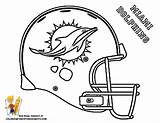 Football Dolphins Ausmalbilder Helmets Teams Ausmalbild Hurricanes Coloringhome sketch template