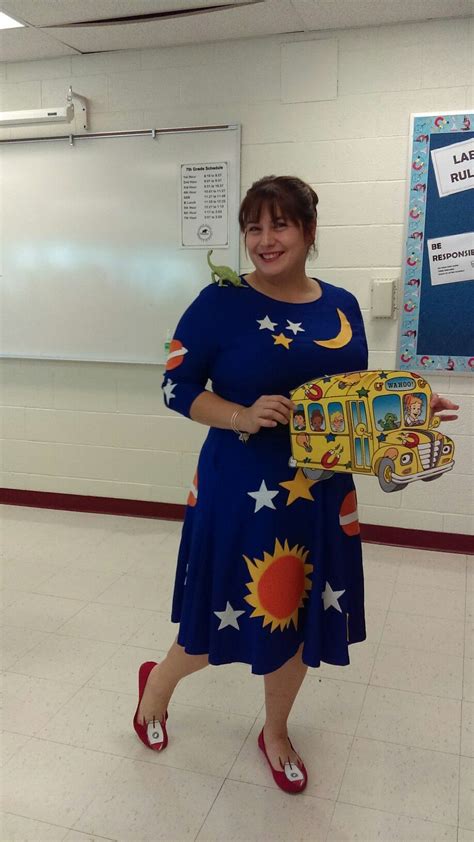 ms frizzle costume halloween science teacher diy magic