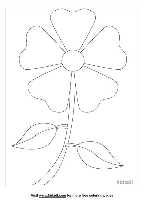 petal flower outline home alqu