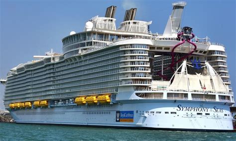 symphony   seas itinerary schedule current position cruisemapper
