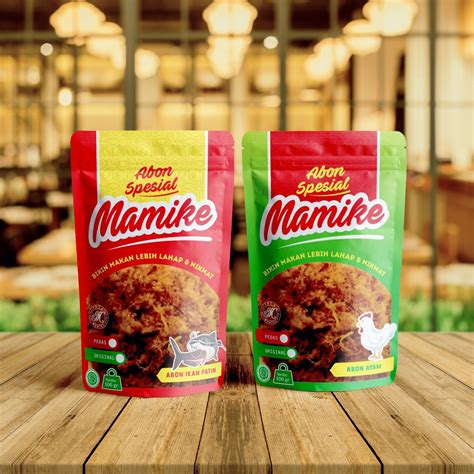 contoh label produk makanan ajudan soal