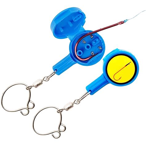 pc fishing gear knot tying tool abs fishing quick knotting tool