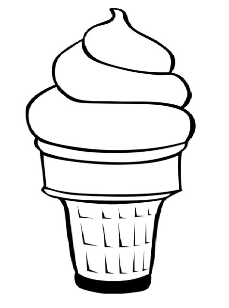ice cream coloring page  kids coloring home