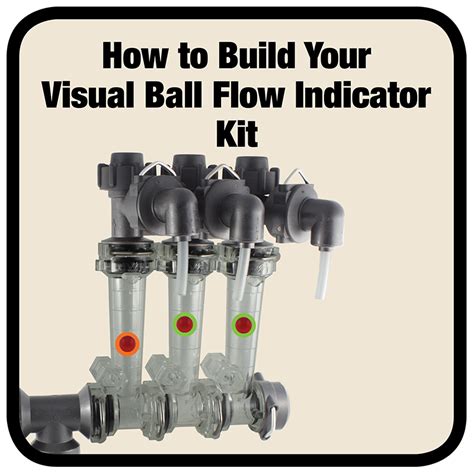 build  visual flow indicator manifold wilger