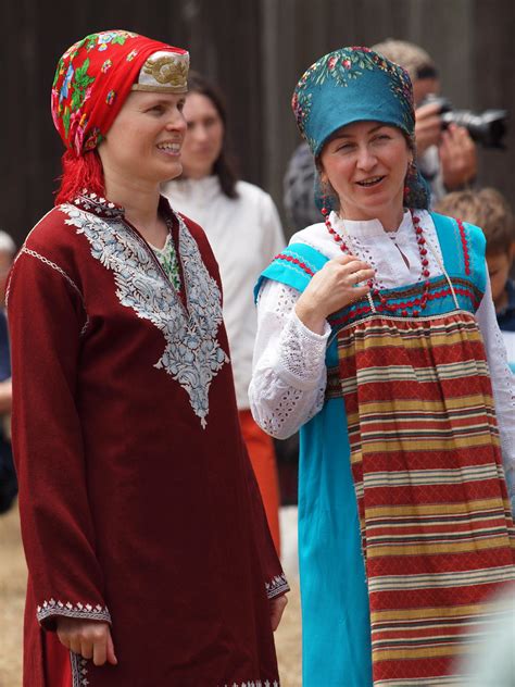 Fort Ross Maria And Elena Wearing Traditional Russian Cos