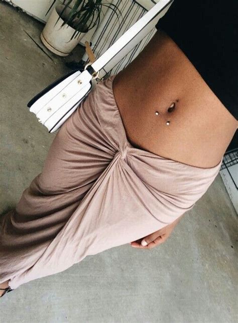 Pin By Lady Chi Town 💕 On Fashionists Unique Body Piercings Navel
