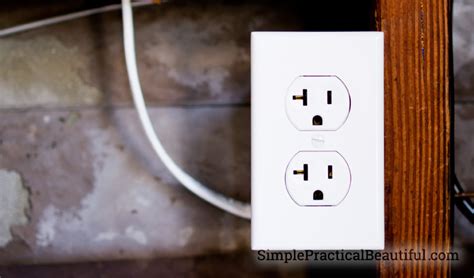 add  electrical outlet simple practical beautiful