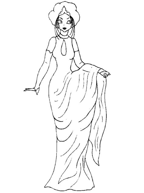coloring pages  dresses  coloring pages collections