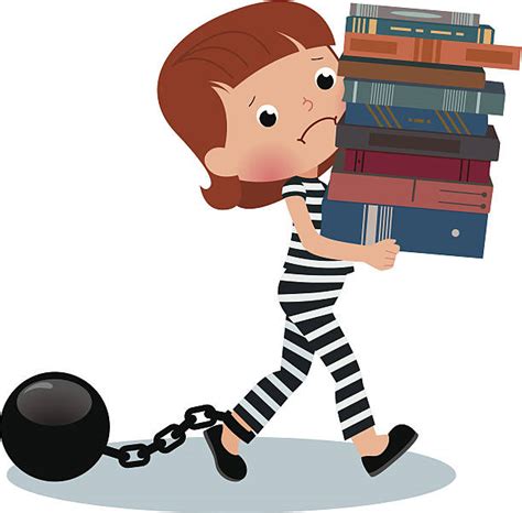 Girl Prison Illustrations Royalty Free Vector Graphics