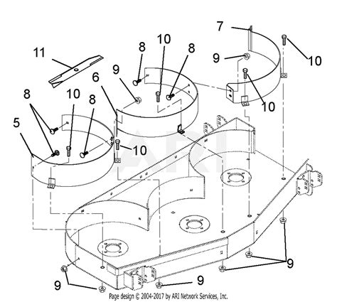 gravely   pro deck mulching kit  turn parts diagram  mulching kit