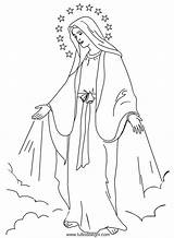 Immacolata Mother Virgen Madonna Virgin Catholic Senhora Concezione Mutter Tuttodisegni Rosario Religiose Bordar Gracas Ausmalbild Colorir Vergine Ausmalbilder Mandala Embroidery sketch template
