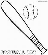 Baseball sketch template