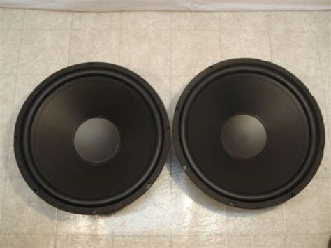 New 15 Subwoofers Replacement Speakers 8 Ohm Woofers Pair 2 Dj Pa