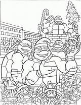 Coloring Christmas Ninja Turtles Pages Tmnt Teenage Sheets Mutant Turtle Colorir Para Kids Ninjas Unique Pintar Splinter Holiday Popular Tartarugas sketch template