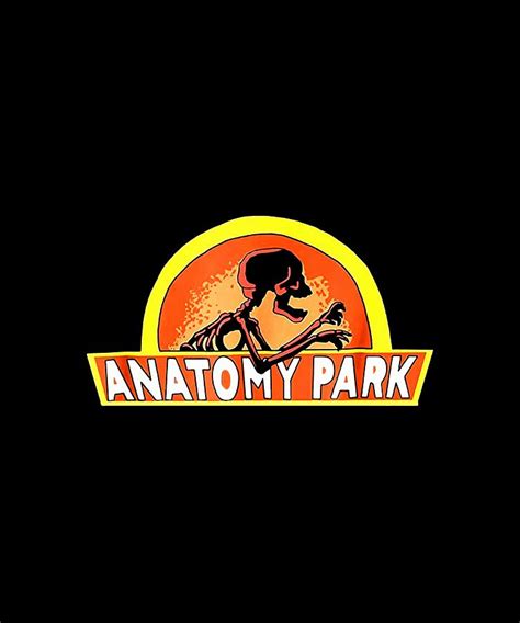 Anatomy Park Rick And Morty Amatomy Park Skeleton Digital
