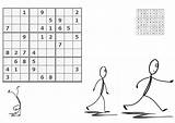 Coloring Sudoku Move Sport Edupics sketch template