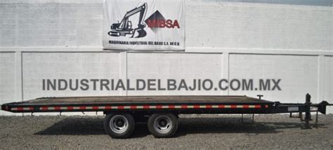 Remolque Cama Baja Plataforma Traila Jalon Dona U S 9 500 En Mercado