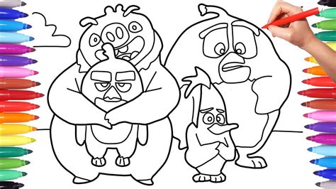 angry birds  coloring pages drawing  coloring  angry birds