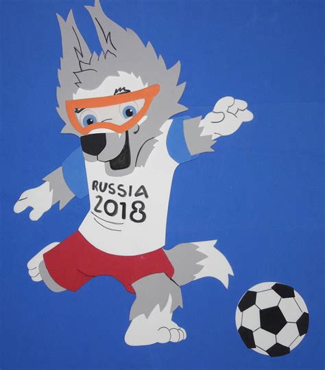 mascote copa do mundo 2018 no elo7 criando arte em e v a