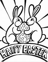Easter Coloring Sheets Pages Happy Printable Kids Cool sketch template
