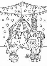 Circus Pages Coloring Printable Greatest Theme Showman Crafts Carnival Colouring Kids Sheets Activities Preschool Color Print Animal Clown Sheet Printables sketch template