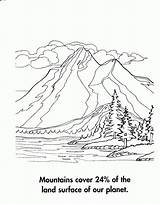 Coloring Mountain Pages Mountains Scenery Landscape Smoky Drawing Nature Rocky Colouring Printable Search Google Books Rivers Great Color Sheets Kids sketch template
