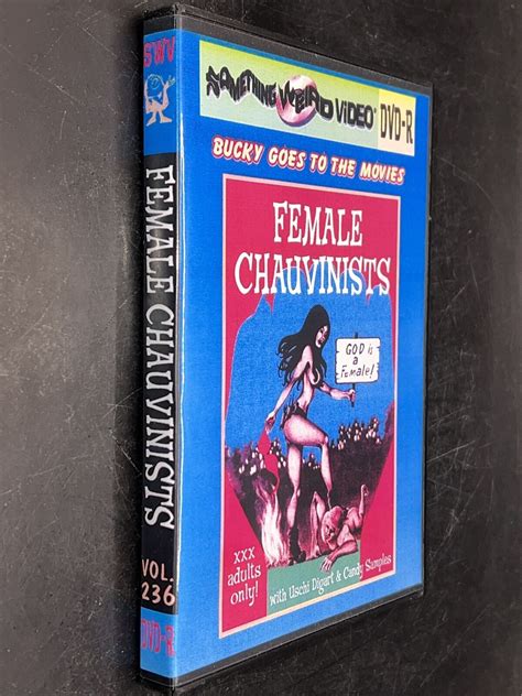 “female Chauvinists” Dvd 1975 Something Wierd Video Uschi Digard Pre