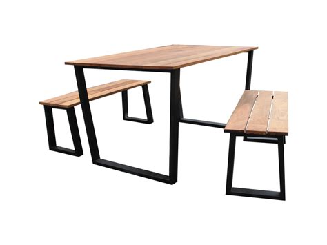 symmetric table balau balau wood custom design furniture