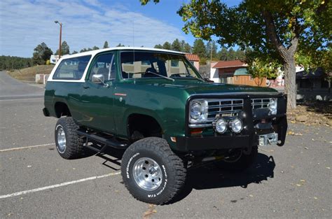 dodge ramcharger  sale  bat auctions closed  february