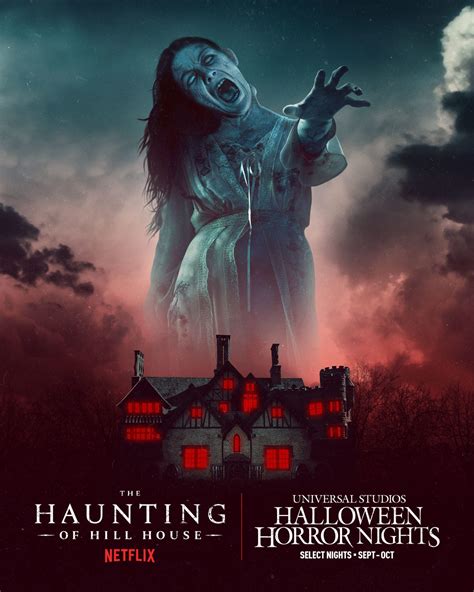 universal studios sets haunting  hill house themed halloween horror