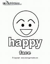 Coloring Happy Face Pages Adjectives Printable Kids English Faces Smiley Feelings Feeling Emotions Preschool Crafts Emotion Activities Printables Coloringprintables Learning sketch template
