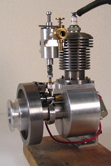 shop built  cycle gasoline engine approx  high  internal combustion ic engines