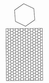 Hexagon Piecing Quiltmuster Vorlagen sketch template