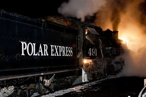 polar express train ride  denver ear