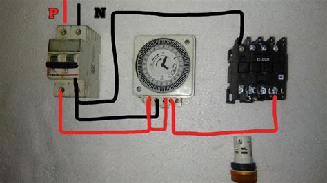 timer switch wiring diagram