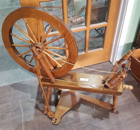 antique spinning wheel